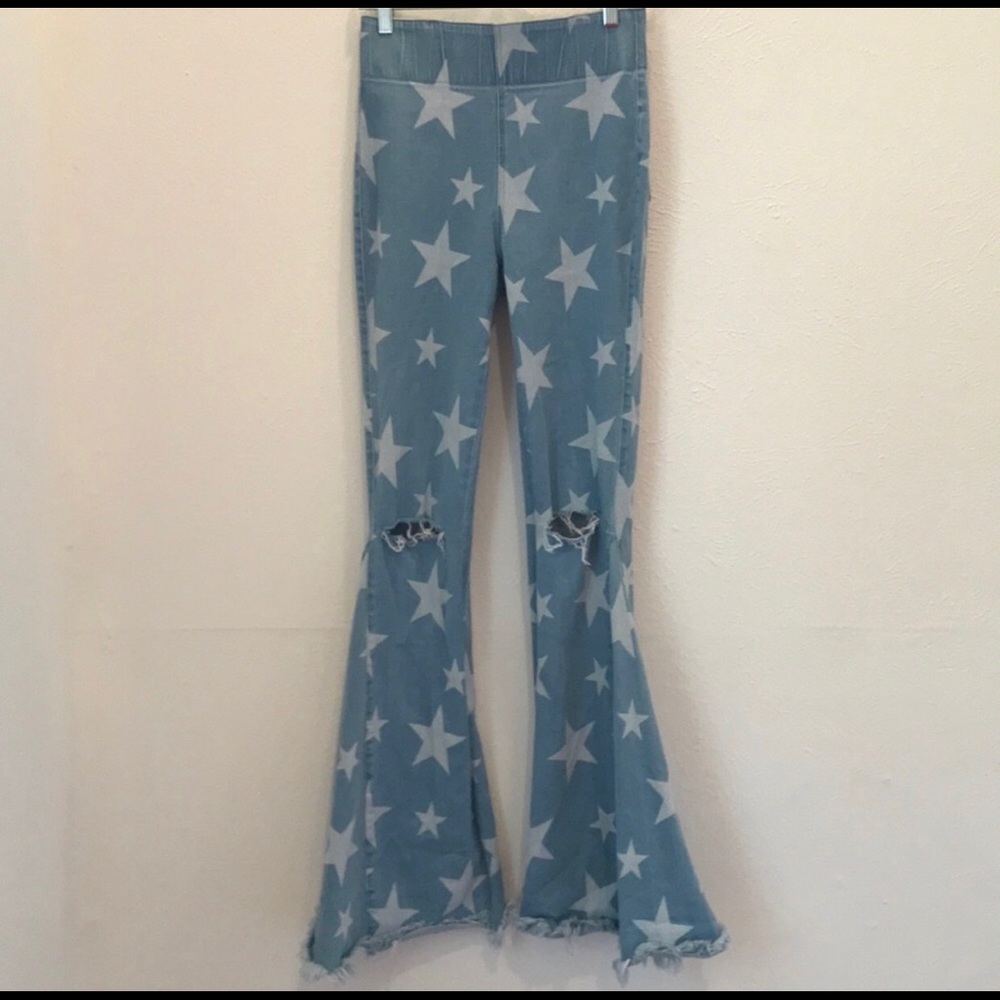 Show Me Your Mimi Star Flare Pants